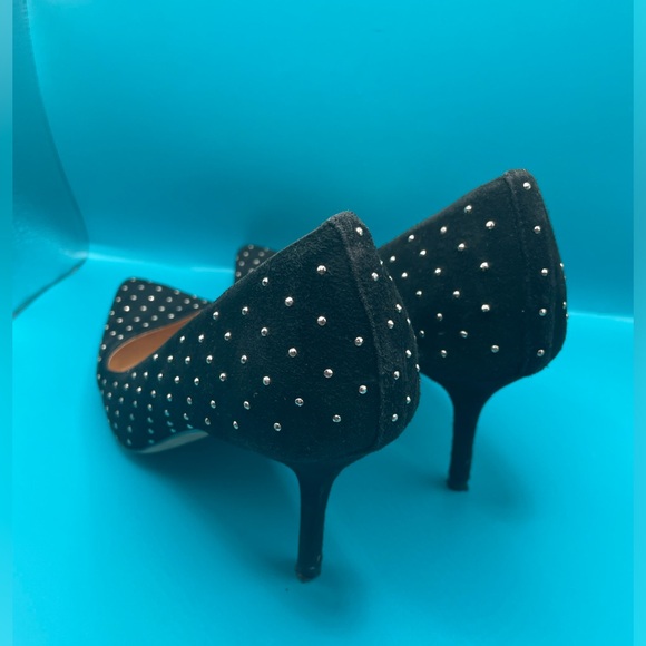 Cole Haan silver and black heels - Picture 3 of 8